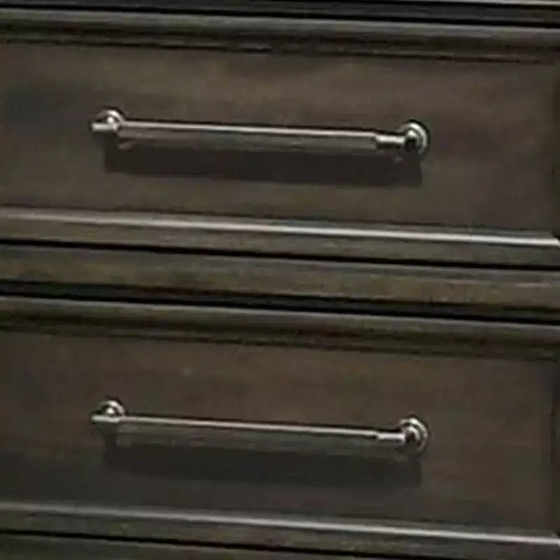 Table de chevet en étain en forme de couronne