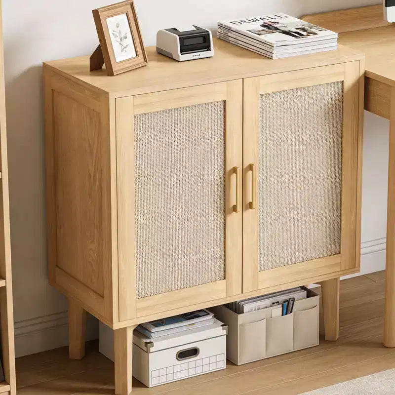 Buffet décoratif en osier pour porte