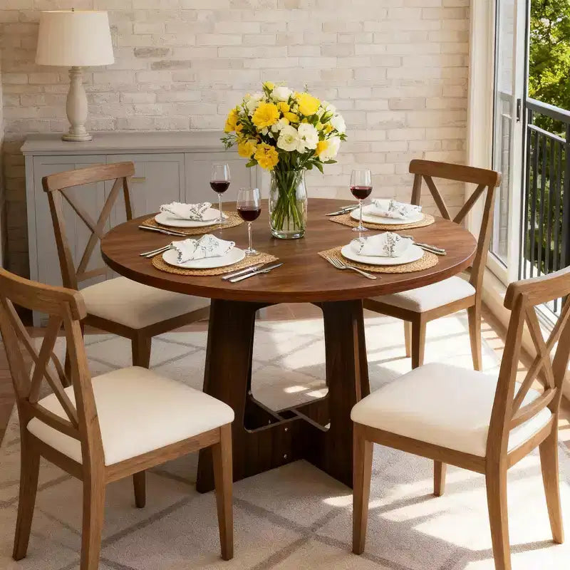 Table à manger de style ferme