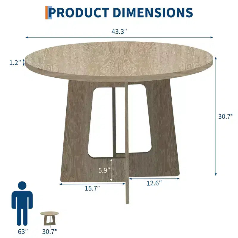 Table à manger de style ferme