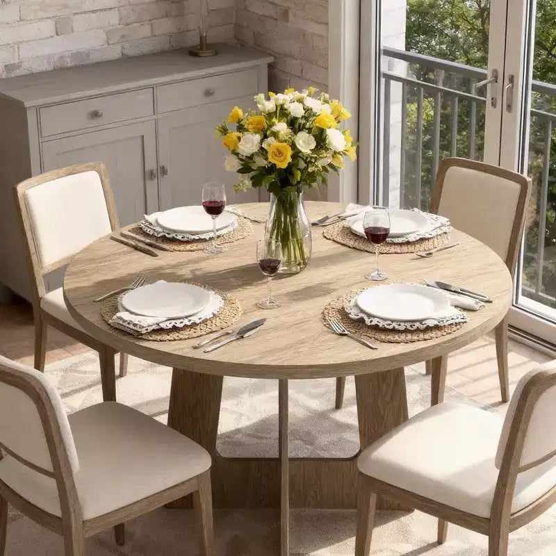 Table à manger de style ferme