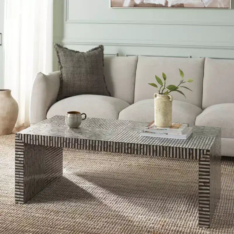 Table basse rectangulaire