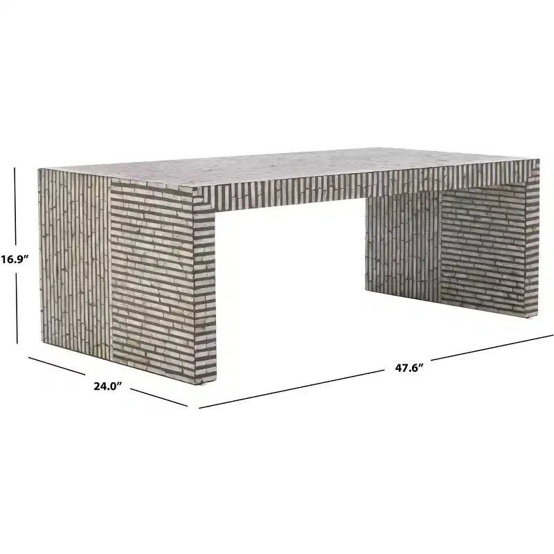 Table basse rectangulaire