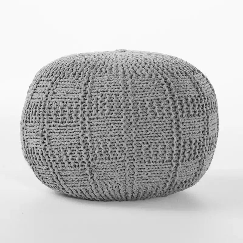 Pouf tressé