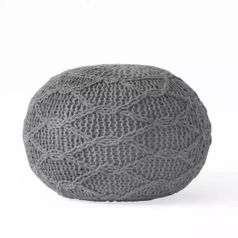 Pouf tressé