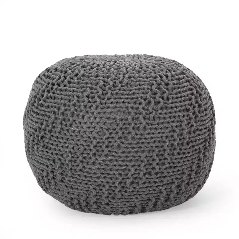 Pouf tressé
