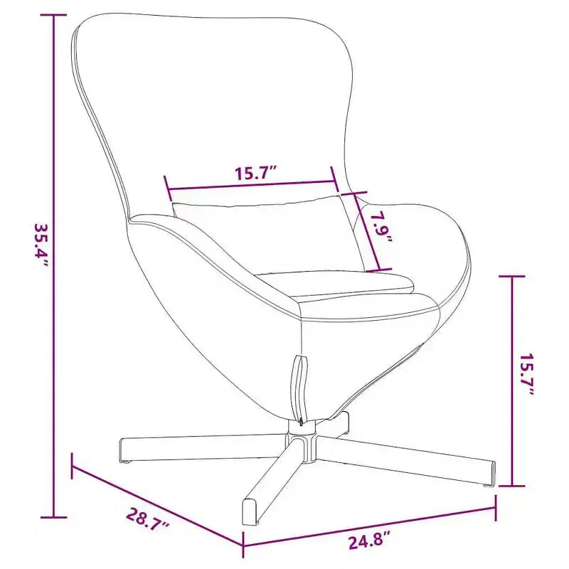 Chaise œuf