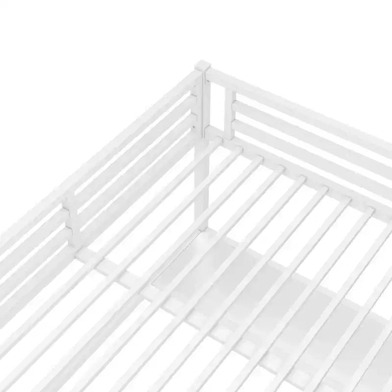 Lit mezzanine Queen en métal