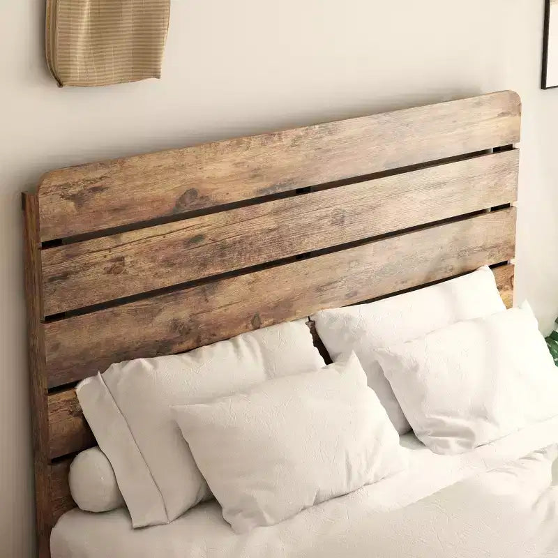 Lit double plateforme de style industriel