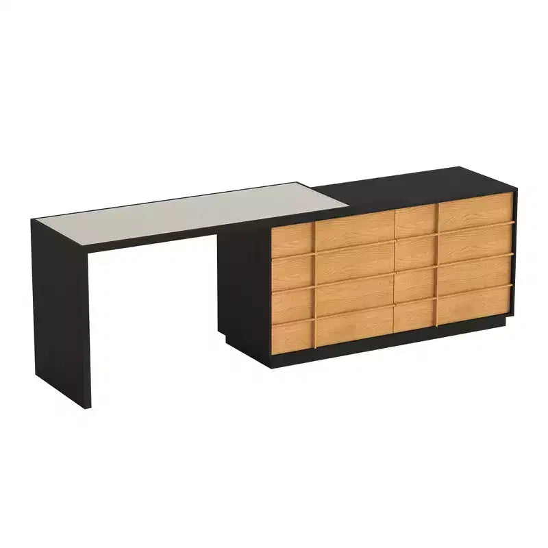 Bureau moderne extensible et rotatif