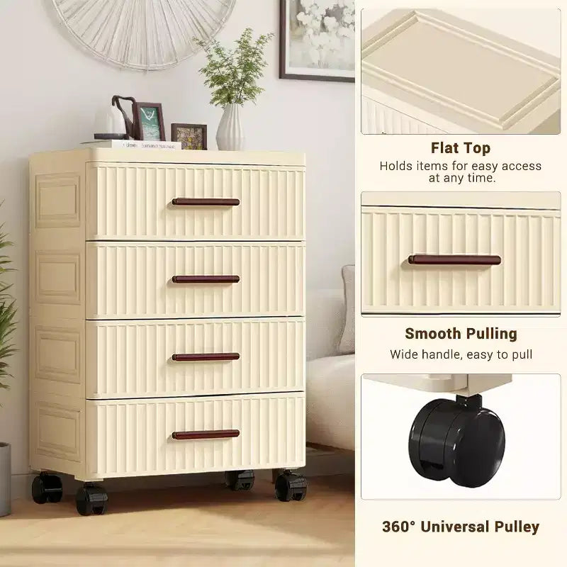 Boîte de rangement tiroir pour armoire haute