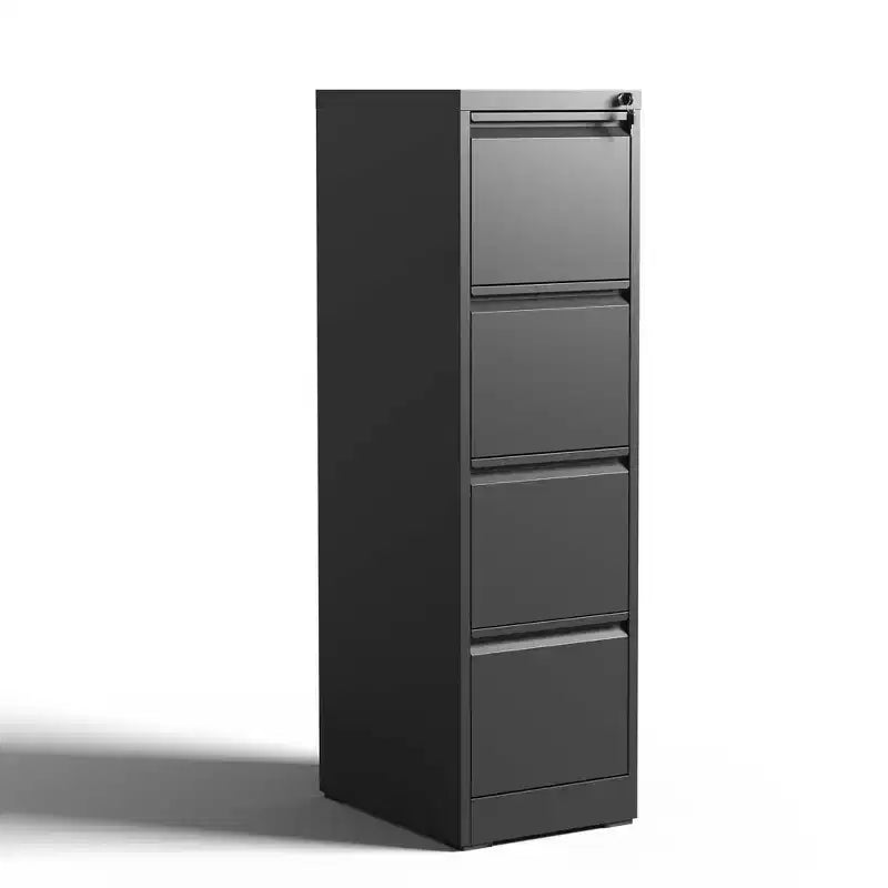 Armoire de classement verticale en métal noir