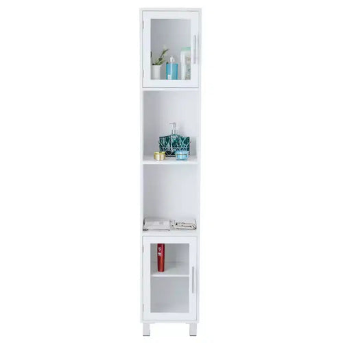 Costway 71 Bathroom Tall Tower Storage Cabinet Organizer Display Shelves Bedroom