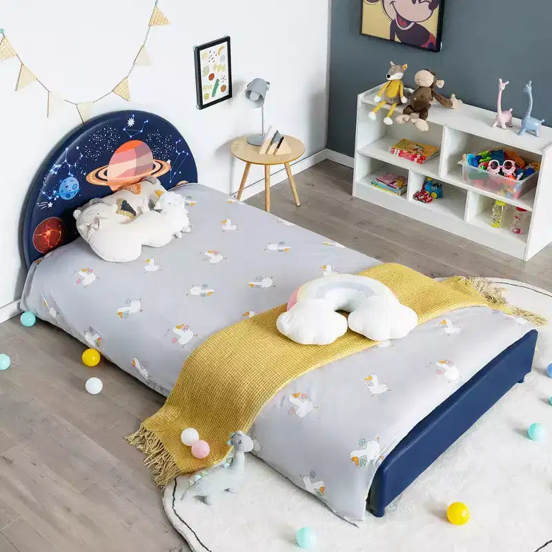 Lit plateforme souple pour enfants